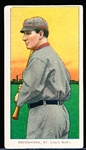 1909-11 T206 Baseball- Bresnahan, St. Louis Natl- with Bat Variation- Piedmont 350 Back