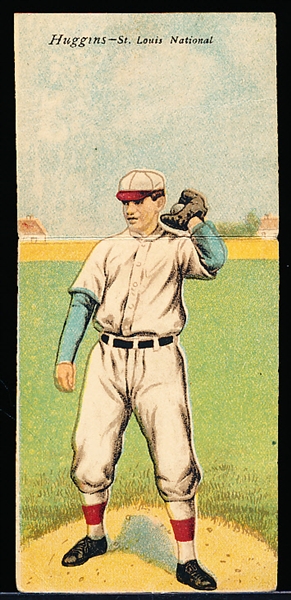 1911 T201 Baseball- Huggins/ Bresnahan (St. Louis Natl)- Mecca Factory 30 back