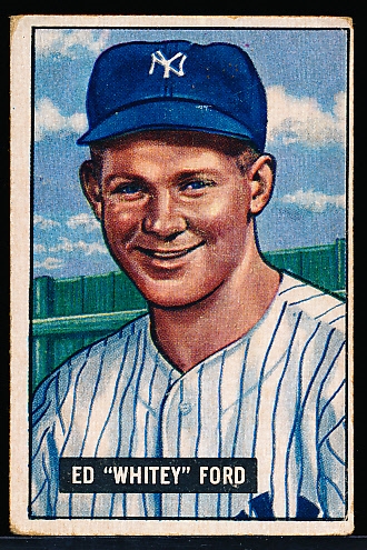 1951 Bowman Bb- #1 Ed “Whitey” Ford, Yankees