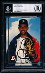 Autographed 1994 Bowman Bsbl. #481 Jose Lima RC, Tigers