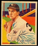 1934-36 Diamond Stars Bb- #78 Joe Kuhel, Washington- 1935 Green Back