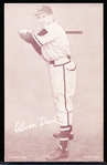 1947-66 Baseball Exhibits- Alvin Dark (Braves)- Tougher Card