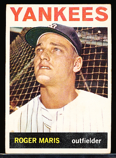 1964 Topps Bb- #225 Roger Maris, Yankees