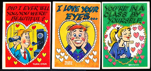 1960 Topps “Funny Valentine” (R708-2b)- 29 Diff.
