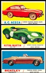 1961 Topps “Sports Cars” (R714-29)- 16 Diff.