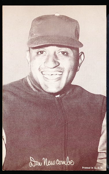 1947-66 Baseball Exhibit- Don Newcombe- Plain Jacket Version