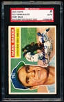Autographed 1956 Topps Baseball- #177 Hank Bauer, Yankees- SGC Certified &d Slabbed