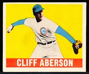1948/49 Leaf Baseball- #136 Cliff Aberson, Cubs- Full Sleeve Version