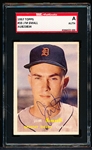 Autographed 1957 Topps Baseball- #33 Jim Small, Tigers- SGC Certified & Encapsulated