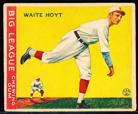 1933 Goudey Baseball- #60 Waite Hoyt, Pirates