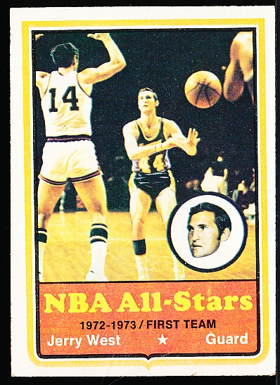1973-74 Topps Bskbl. #100 Jerry West