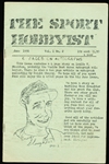 June 1956 The Sport Hobbyist by Charles Brooks- Vol. 1 No. 2