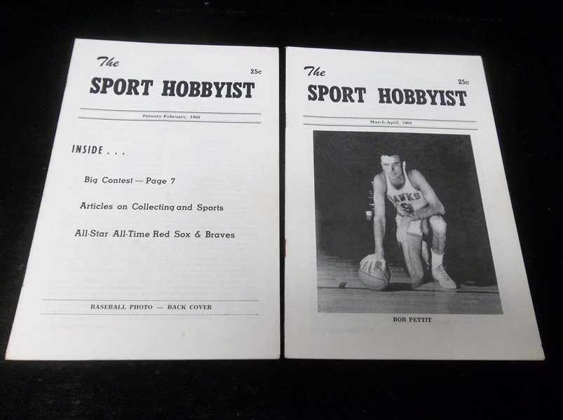 1960 The Sport Hobbyist by Charles Brooks- 2 Issues