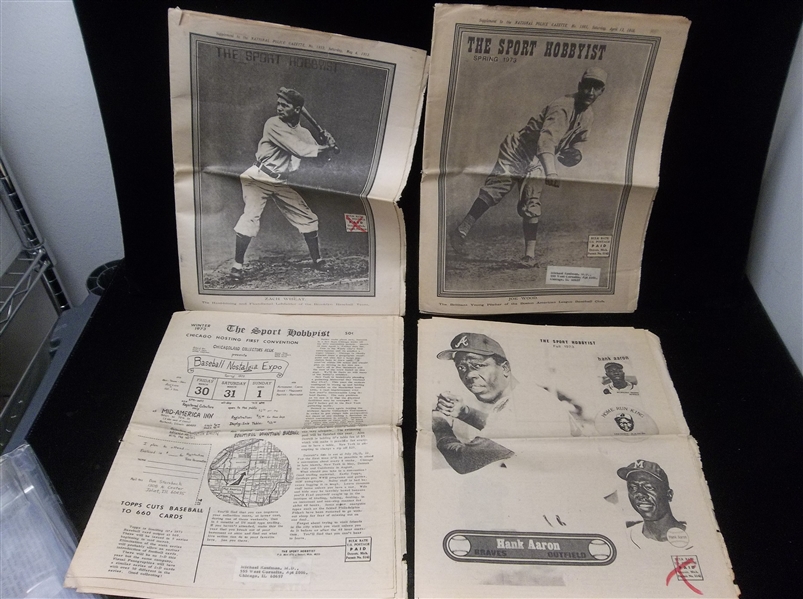 1973 The Sport Hobbyist- 4 Issues (Spring/ Summer/ Fall/ Winter)