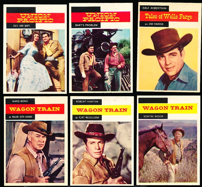 1958 Topps “T.V. Westerns” (R712-4)- 11 Diff.