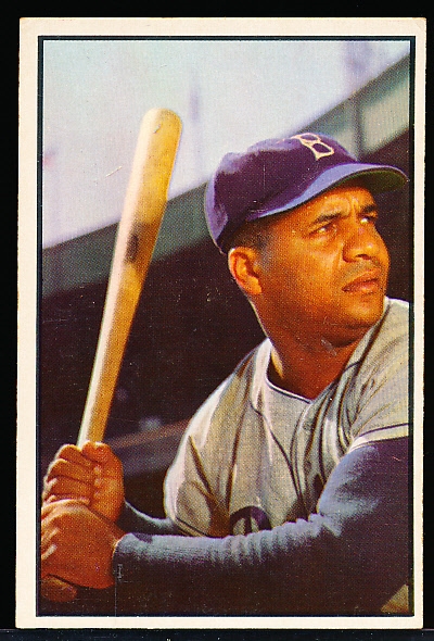 1953 Bowman Color Bb- #46 Roy Campanella, Dodgers