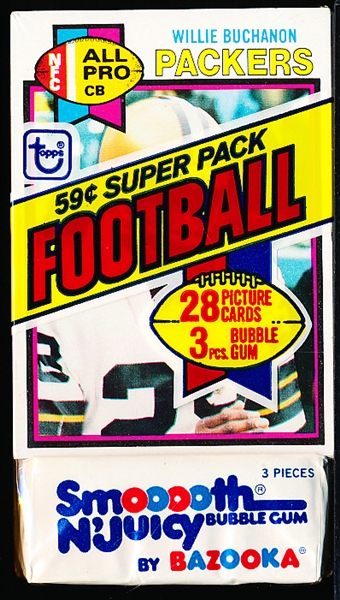 1979 Topps Football- 59 Cent Unopened Superpack