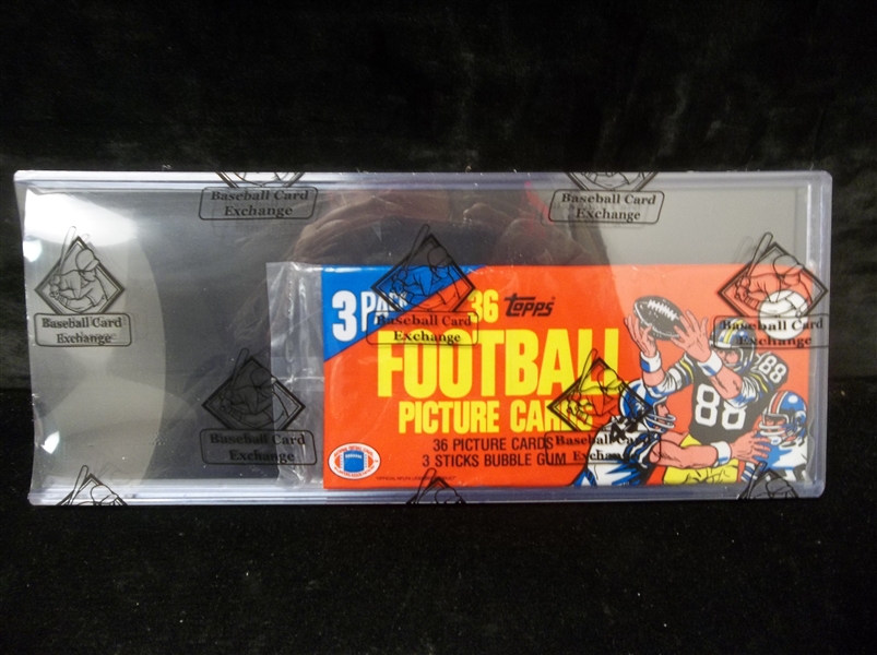 1982 Topps Football- 36 Card Unopened “3 Cello Pack” Rack Pack