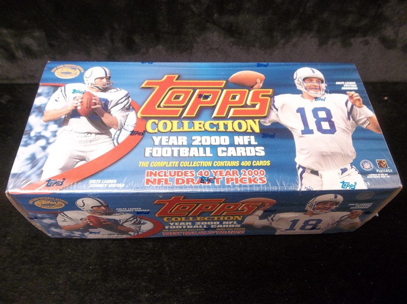 2000 Topps Football “Topps Collection” Factory Set of 400