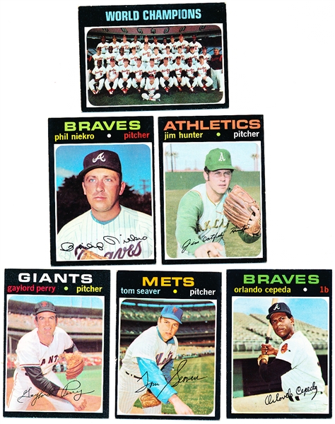 1971 Topps Bb- 6 Diff