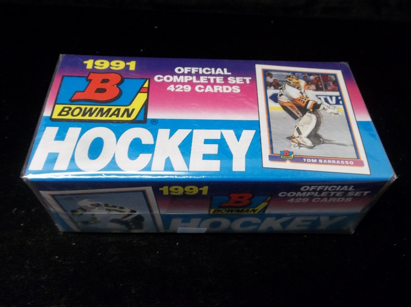 1991-92 Bowman Hockey- 1 Factory Sealed Complete Set of 429 Cards