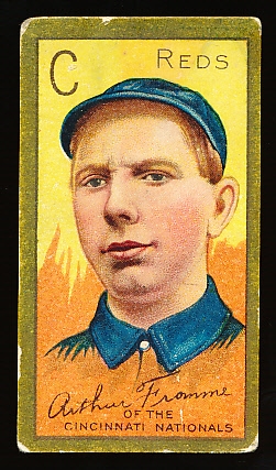 1911 T205 Gold Borders Bb- Fromme, Reds- Sweet Caporal back