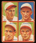 1935 Goudey 4 in 1 Bb- #8D- Cinc Reds (Campbell/ Meyers/ Goodman/ Kampouris)