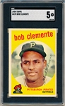 1959 Topps Baseball- #478 Bob Clemente, Pirates- SGC 5 (Ex)