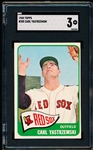1965 Topps Baseball- #385 Carl Yastrzemski, Red Sox- SGC 3 (Vg)