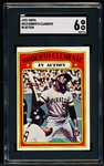 1972 Topps Baseball- #310 Roberto Clemente IA – SGC 6 (Ex-NM)