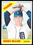 1966 Topps Bb- #540 Denny McLain, Tigers- Hi# 