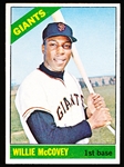 1966 Topps Bb- #550 Willie McCovey, Giants- Hi#