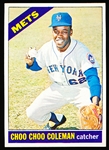 1966 Topps Bb- #561 Choo Choo Coleman, Mets- Hi# - SP.