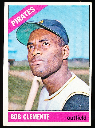 1966 Topps Baseball- #300 Bob Clemente, Pirates