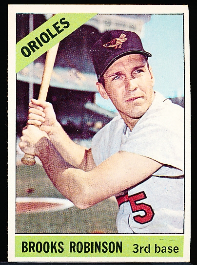 1966 Topps Baseball- #390 Brooks Robinson, Orioles
