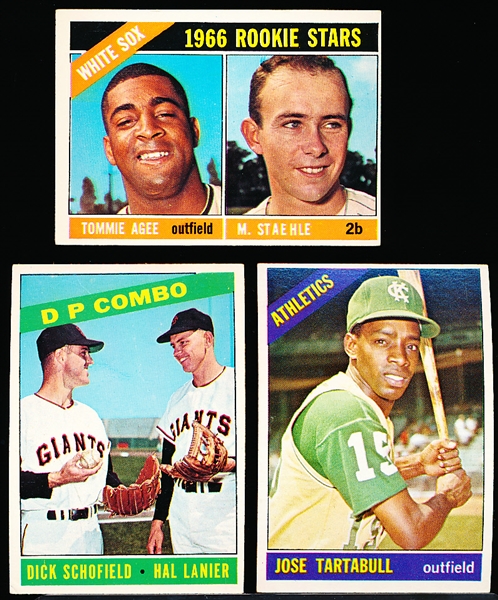 1966 Topps Baseball- 25 Diff