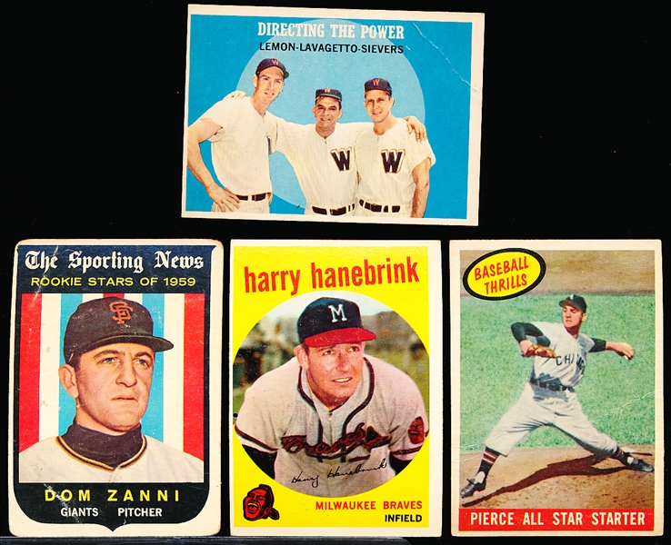 1959 Topps- 9 Diff