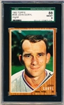 1962 Topps Baseball- #558 John Goryl, Twins- Hi#- SGC 88 (Nm/Mt 8)