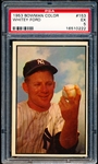 1953 Bowman Bb Color- #153 Whitey Ford, Yankees- PSA Ex 5