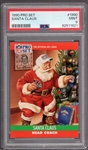 1990 Pro Set Ftbl. #1990 Santa Claus- PSA Graded Mint 9.