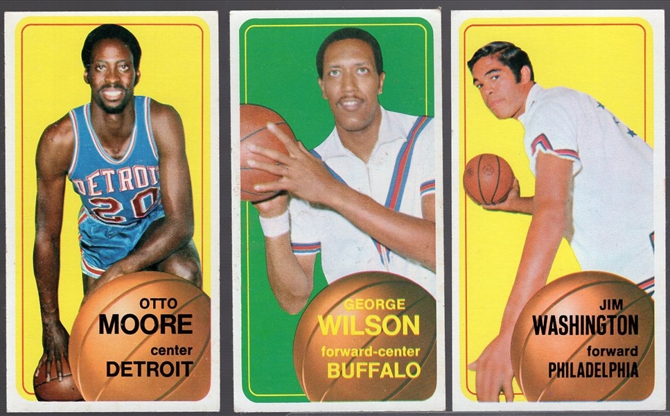 1970-71 Topps Basketball- 7 Diff