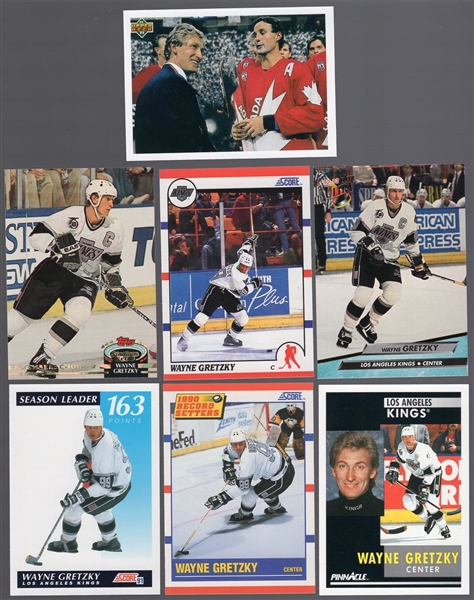 Wayne Gretzky Hockey Card Lot- 150 Asst- mostly ’90 thru ’94