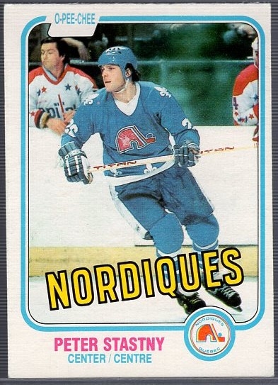1981-82 O-Pee-Chee Hockey #269 Peter Stastny RC, Nordiques