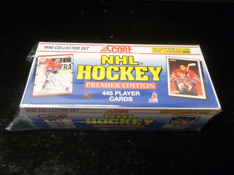 1990-91 Score American Hockey Factory Set of 445 Cards
