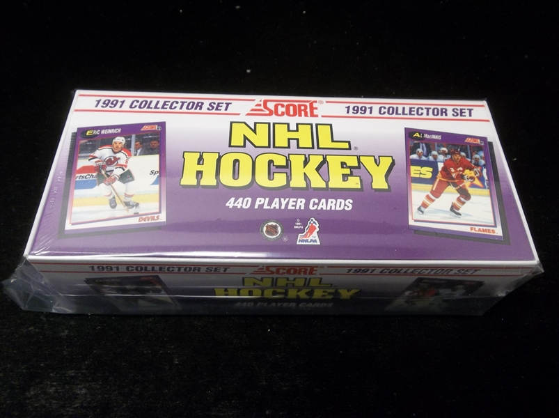 1991-92 Score American Hockey- 1 Factory Set of 440 Cards