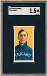 1909-11 T206 Baseball- Jake Atz, Chicago Amer- SGC 1.5 (Fair)- Sweet Caporal 350 back