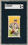 1909-11 T206 Baseball- Tom Needham, Chicago Natl- SGC 1 (Poor)- Sweet Caporal 460 back 