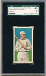 1909-11 T206 Baseball- Rube Oldring, Phila Amer (Batting Pose)- SGC 40 (Vg 3)- Piedmont 460 back
