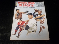 1958 “Who’s Who in Sports” by The Editors of Sport Magazine