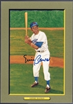 Autographed 1987 Perez-Steele BB HOF Great Moments- #21 Ernie Banks, Cubs